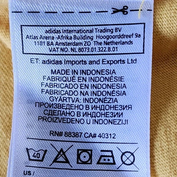 Adidas Soccer Shirt Mens 2XL Yellow Green Brazil Graphic Football Ball Big‎ Logo - Picture 9 of 14